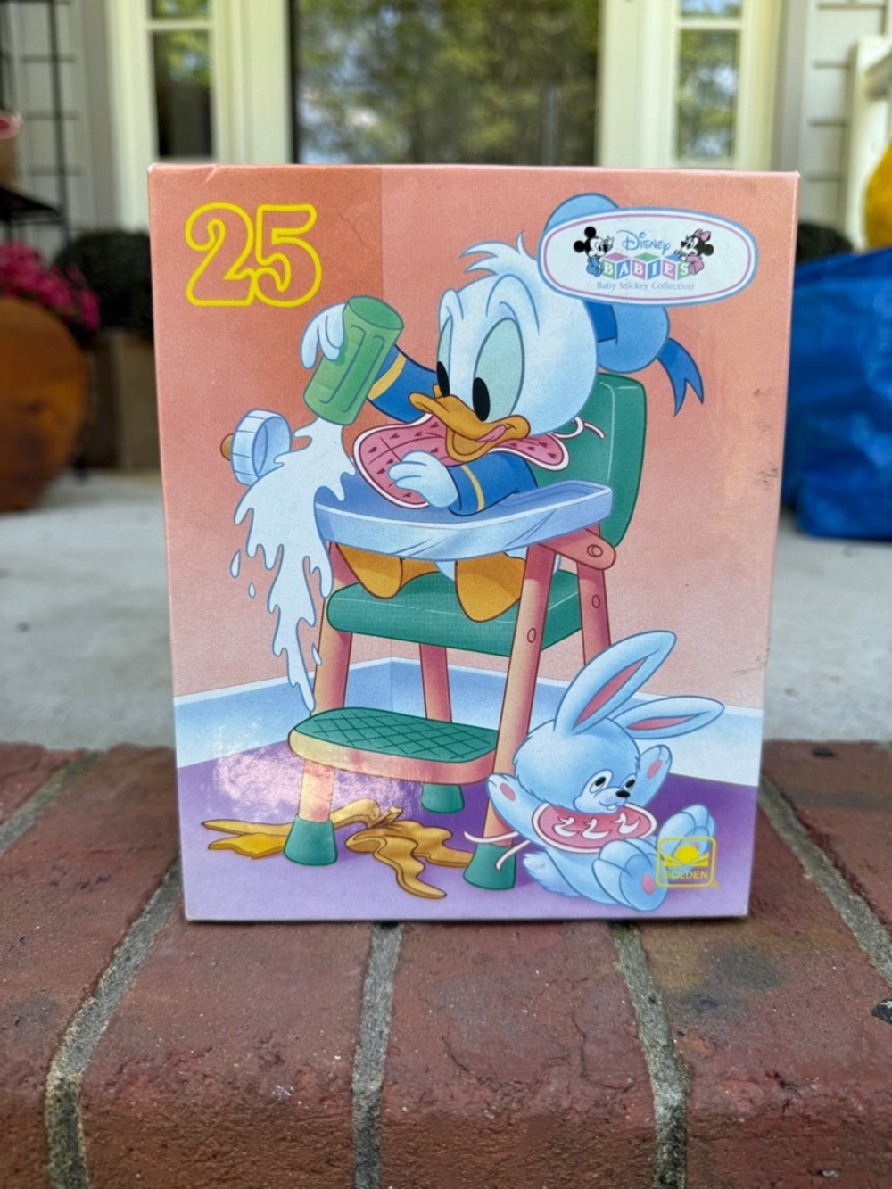 Vintage Disney Golden Book 25 Piece Puzzle Baby Mickey Collection Donald - Picture 2 of 4
